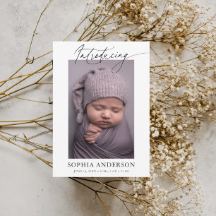 Script Photo Announcementのご紹介 案内状