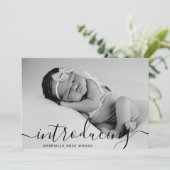 Script Photo Collageのカスタム概要 案内状 (スタンド正面)