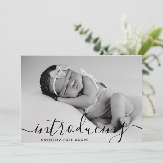 Script Photo Collageのカスタム概要 案内状 (スタンド正面)