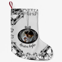 Script Photo Giftエレガントクリスマスオーナメント