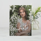 Script Photo Graduation Party  招待状 (スタンド正面)