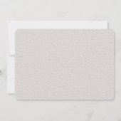 Script Save The Date Photo Card ミニマル'結婚. セーブザデート (裏面)