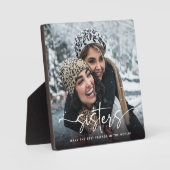 Script Sisters写真記念ギフト フォトプラーク (正面)