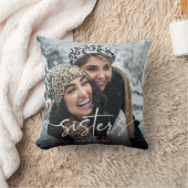 Script Sisters写真&引用文記念ギフト クッション (ブランケット)