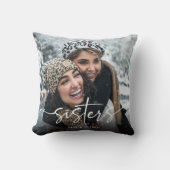 Script Sisters写真&引用文記念ギフト クッション (正面)