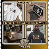 Script Supervisor Definition Dark Mode – フィルムクルー Tシャツ