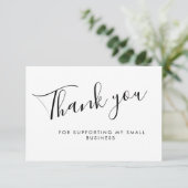 Script Thank You Card Discount Code Review Busines サンキューカード (スタンド正面)