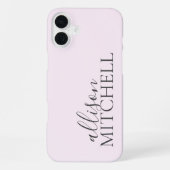 Script WrithlミニマリストiPhoneケース iPhoneケース (裏面)