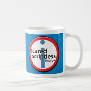 Scriptlessのおびえさせていたマグ-あなたの名前ここに! コーヒーマグカップ