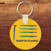 Scriptoクラシックシャープペンシル キーホルダー (正面)