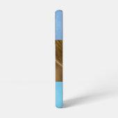 Scripture Blue Sky Calvary Crosses Gold Dove Samsung Galaxyケース (左側面)