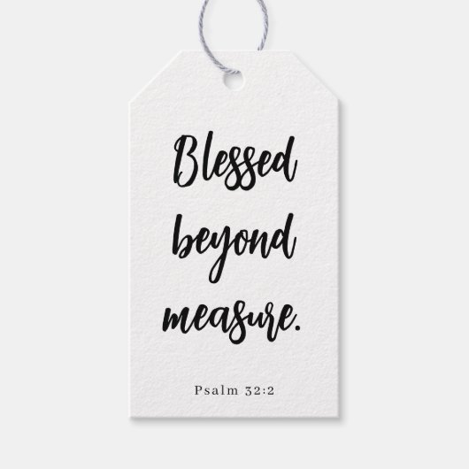 Scripture Centerpiece Decoration Graduation Party ギフトタグ (正面)