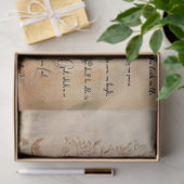 Scripture & Elegant Floral Equine, Decoupage 薄葉紙 (ギフト)