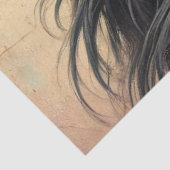 Scripture & Elegant Floral Shetland Pony 薄葉紙 (詳細)