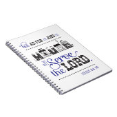Scripture Inspired Journal Bible Joshua 24 ノートブック (右側)
