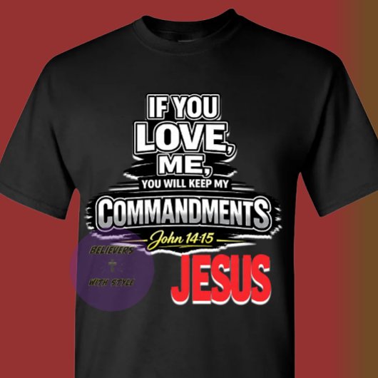 Scripture - JESUS Tシャツ