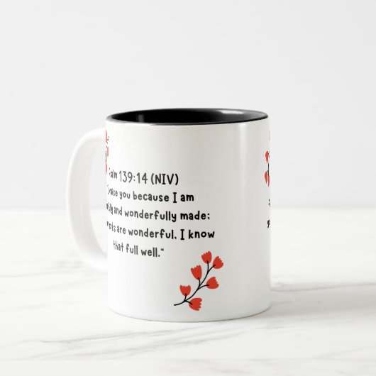 Scripture Mug  ツートーンマグカップ (正面左)