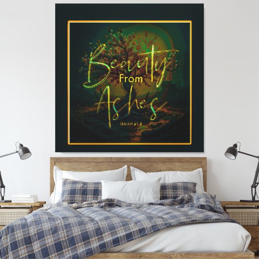 Scripture Pictures 06-01 キャンバスプリント (インサイチュ (寝室))