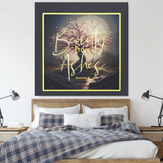 Scripture Pictures 06-02 キャンバスプリント (インサイチュ (寝室))