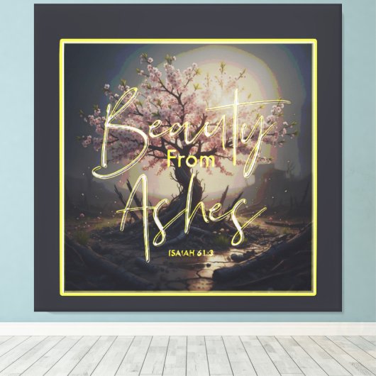 Scripture Pictures 06-02 キャンバスプリント (インサイチュ (ウッドフロア))