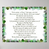Scripture, Psalm 11, Bible Verse, ポスター (正面)