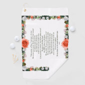 Scripture, Psalm 11, Botanic ゴルフタオル (インサイチュ)