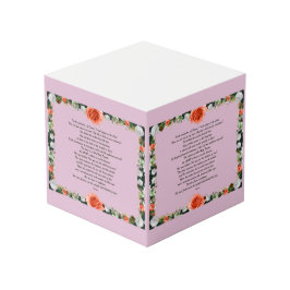 Scripture, Psalm 11, Botanic フォトキューブ