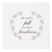 Scripture, Psalm 33, Full Kindness フォトキューブ (右)