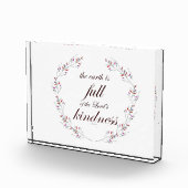 Scripture, Psalm 33, Full Kindness フォトブロック (右)