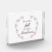 Scripture, Psalm 33, Full Kindness フォトブロック (左)