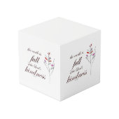 Scripture, Psalm 33, Kindness, フォトキューブ (正面アングル)