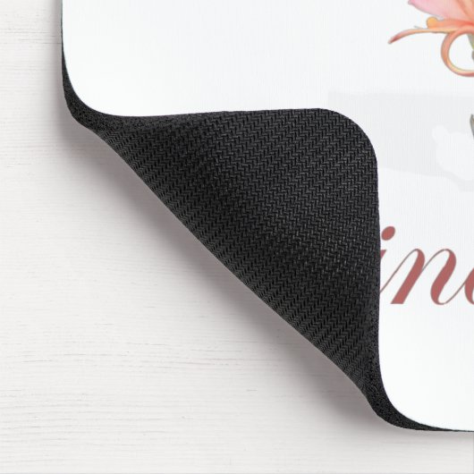 Scripture, Psalm 33, Lord's Kindness, Lily マウスパッド (コーナー)