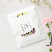 Scripture, Psalm 33, White and Pink Roses フェイバーバッグ (封をした状態)