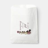 Scripture, Psalm 33, White and Pink Roses フェイバーバッグ (正面)