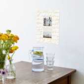 Scripture Wait Upon the Lord Two Photo 箔ポスター (レイダウン (キッチン))