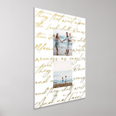 Scripture Wait Upon the Lord Two Photo 箔ポスター (レイダウン)