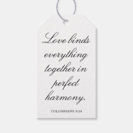 Scripture Wedding Centerpiece, Bridal Shower Decor ギフトタグ