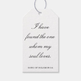 Scripture Wedding Centerpiece, Bridal Shower Decor ギフトタグ