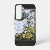  Scripture With Roses Samsung Galaxyケース (裏面)