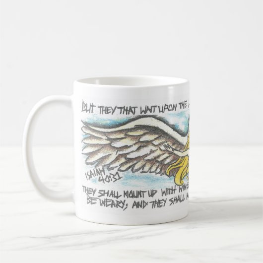 Scripturedのoffeeのマグ コーヒーマグカップ (左)