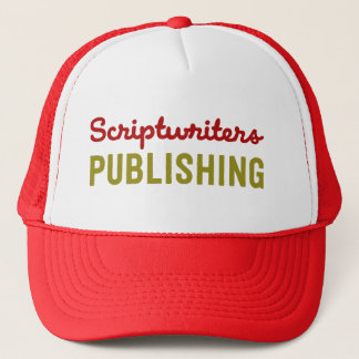 Scriptwriter Publishing Red/金ゴールドHat キャップ