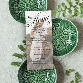 Scripty Photo Wedding Dayメニュー プログラム