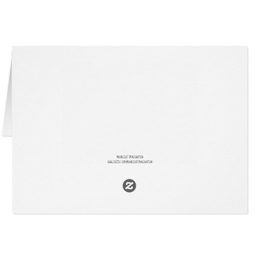ScrollworkでBlackとWhiteThank You Note (裏面横)