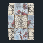 Scrollworkのパネルをはめられた抽象的な絵画 iPad Miniカバー<br><div class="desc">ジェニファーGoldberger著パネルをはめられた抽象的な花のscrollworkの絵画。 すばらしく複雑な部分は、2つのパネル丁度同じではないです。 素晴らしいギフトの一見をそれ以上捜さなければ!</div>