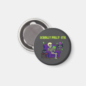 Scrolly Polly-Itis – 99% Content, 1% Awareness マグネット (正面/裏面)
