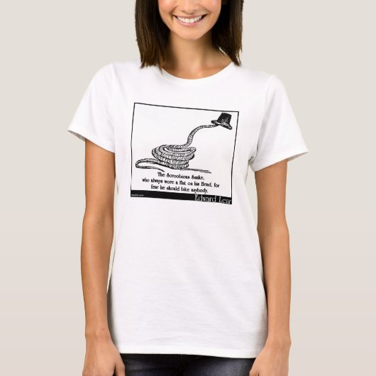 Scroobiousのヘビ Tシャツ (正面)