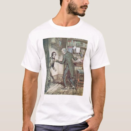 ScroogeおよびボブCratchit Tシャツ (正面)