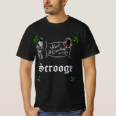 SCROOGE バフハンバグ クリスマスTシャツ Tシャツ (正面)