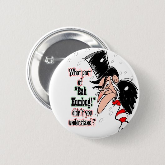 SCROOGE 缶バッジ (正面&裏面)