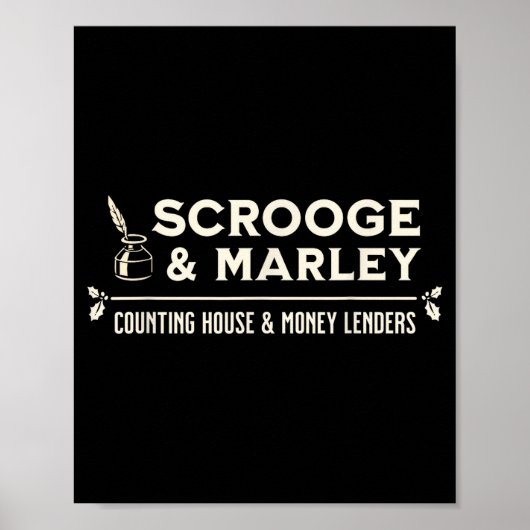 Scrooge And Marley Counting House Ens ポスター (正面)